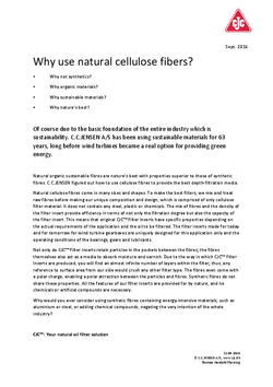 WIND_Why use natural cellulose fibers - Your natural oil filter solution_220916