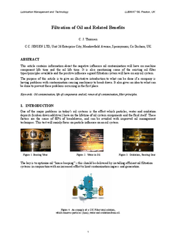 CLEAN OIL_Filtration of oil and related benefits