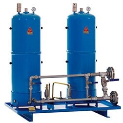 Sistema de absorción de aceite Blue Baleen CJC, eliminación del aceite del agua de sentina