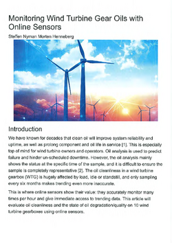 CM_Monitoring 10 WTG oils online_Machinery Lubrication