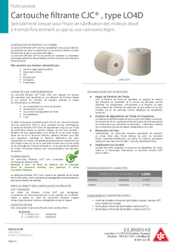 LO4D for lube oil filtration on 4-stroke diesel engine - DISTILLATE fuels_PSFI3219-FR