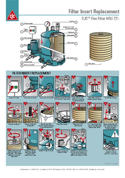 Filter insert replacement_CJC_HDU 27/_