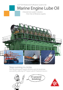 Marine Engine Lube Oil Brochure