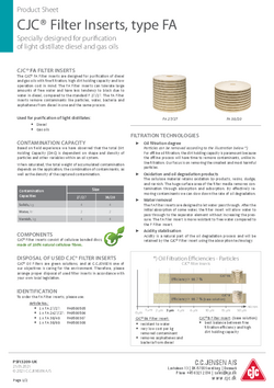 Filter Insert type FA_PSFI3209