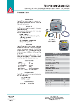 Filter Insert Change Kit_FICK_PSAC5010