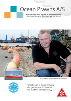 Marine case: Ocean Prawns brochure