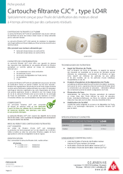 LO4R for lube oil filtration on 4-stroke diesel engines - RESIDUAL fuels_PSFI3220-FR