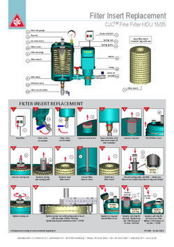 Filter insert replacement_HDU 15_25