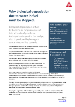 Article_Why biological degradation due to water in fuel must be stopped