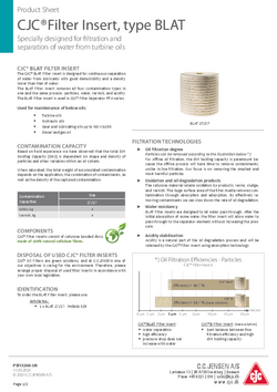 Filter Insert type BLAT_PSFI3206