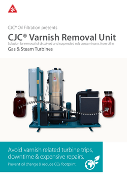 Varnish Removal Unit brochure
