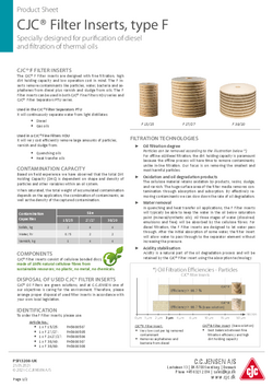 Filter Insert type F_PSFI3208