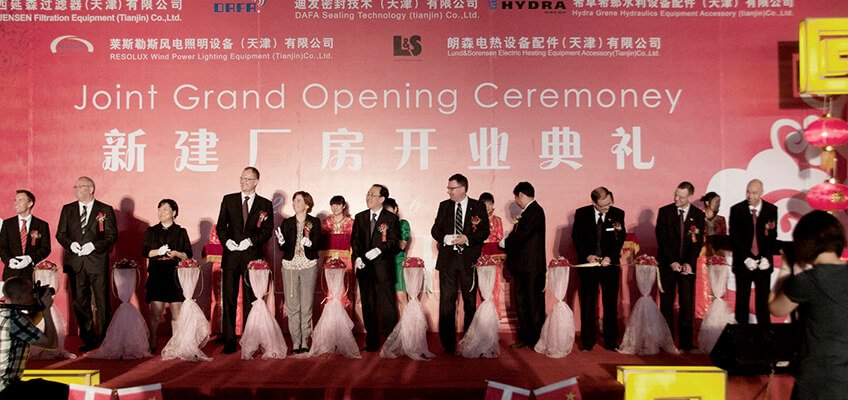 C.C.JENSEN China Grand Opening